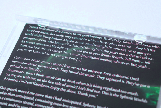 Album „Spheric Worlds 4“ von Zeor Karethran auf CD