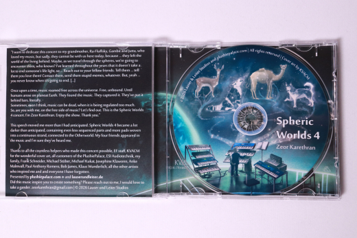 Album „Spheric Worlds 4“ von Zeor Karethran auf CD