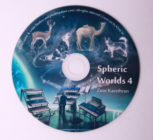 Album „Spheric Worlds 4“ von Zeor Karethran auf CD