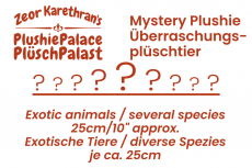 Überraschungsplüschtier - Exotische Tiere - je 25cm