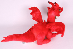 Rappa Drache rot 40cm Plüschtier